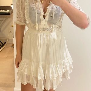 Aritzia white dress